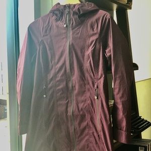 Lululemon Rain Rebel in Merlot